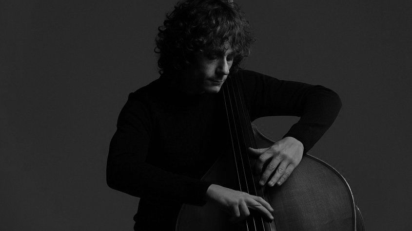 Peter Morris playing double bass